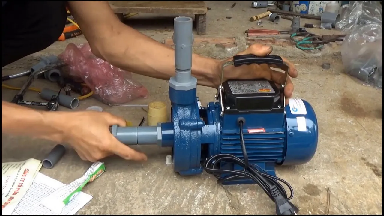 Lắp đặt máy bơm nước
