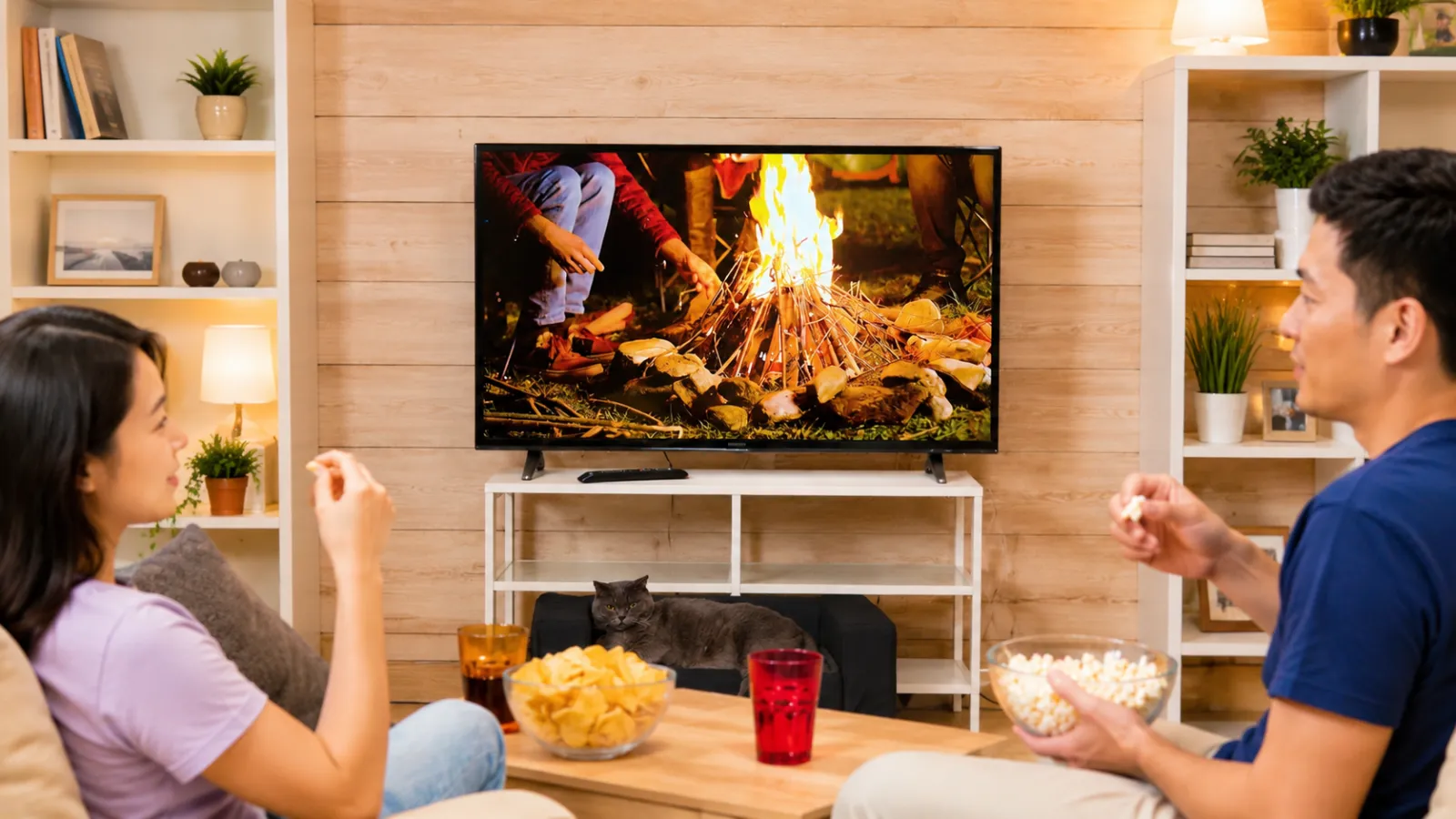 Phục vụ TV cho gia đình