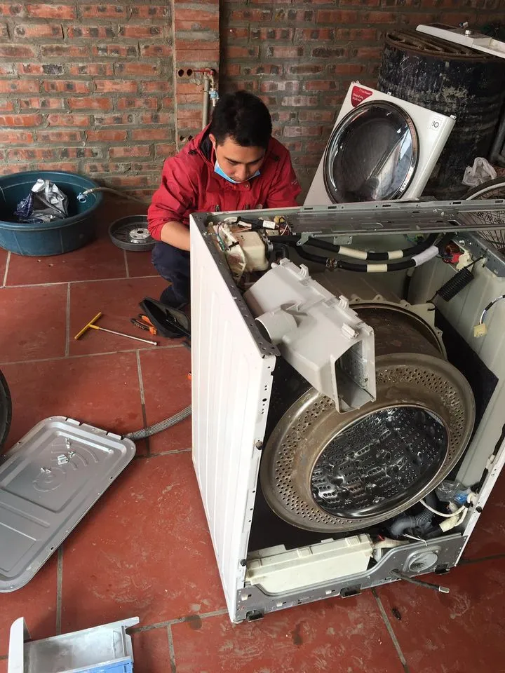 Tháo lắp máy giặt