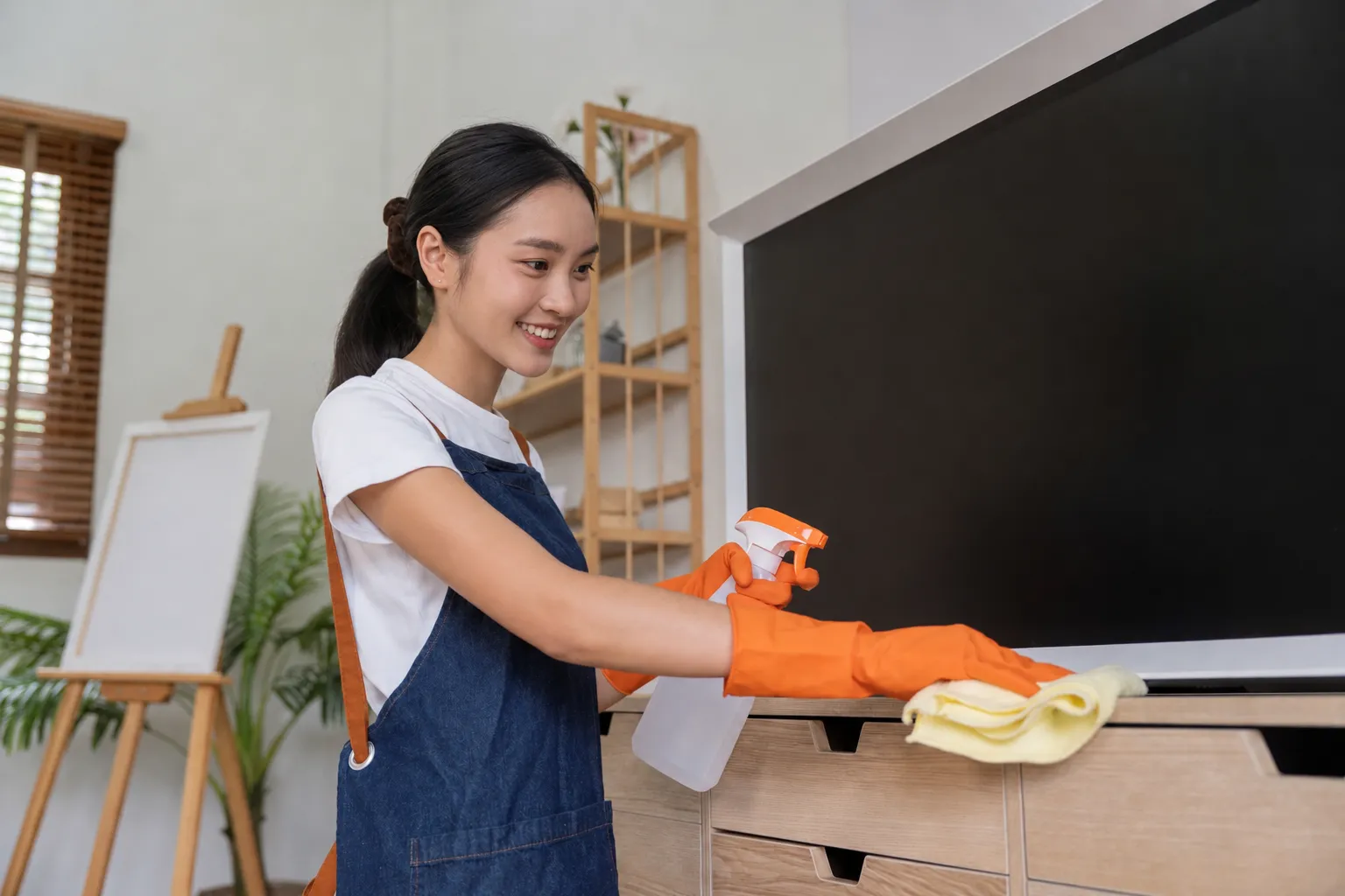 Vệ sinh và sửa TV