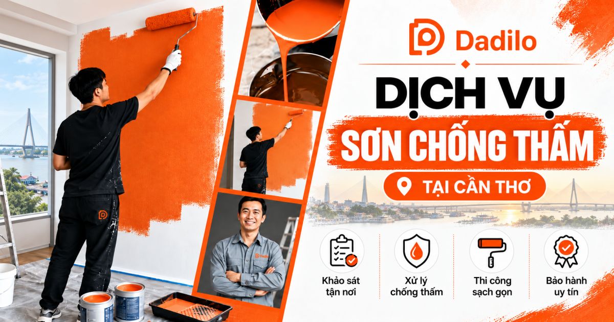 Dịch vụ chống thấm tại Cần Thơ