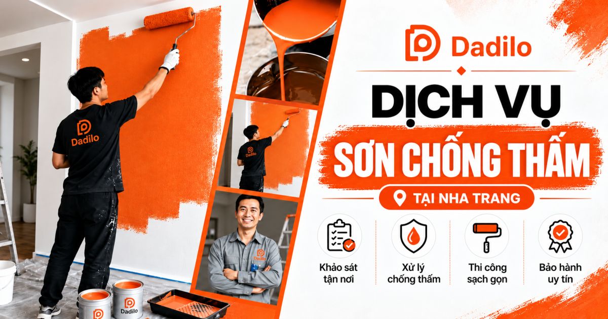 Dịch vụ chống thấm tại Khánh Hòa