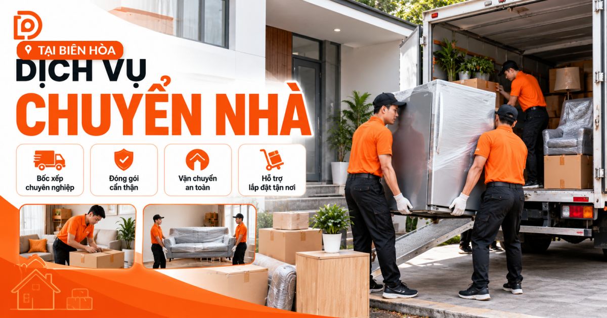 Dịch vụ chuyển nhà tại Đồng Nai