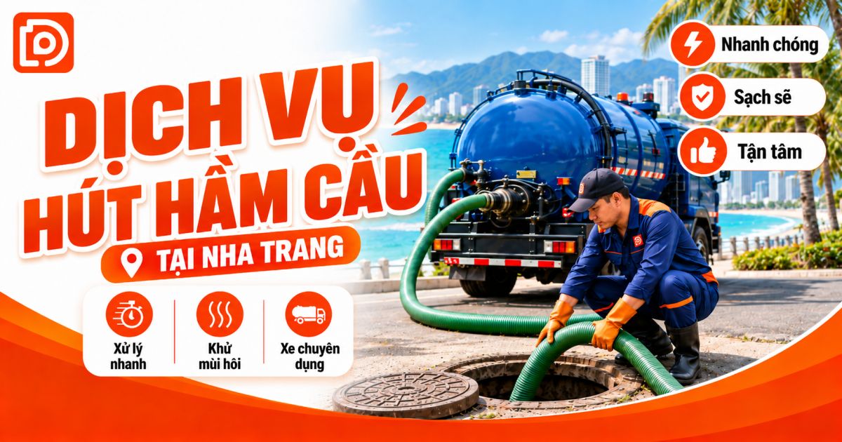 Dịch vụ hút hầm cầu tại Khánh Hòa