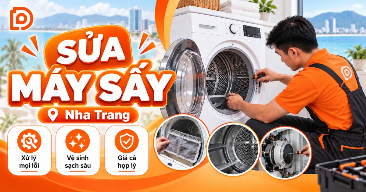 Dịch vụ sửa máy sấy tại Khánh Hòa