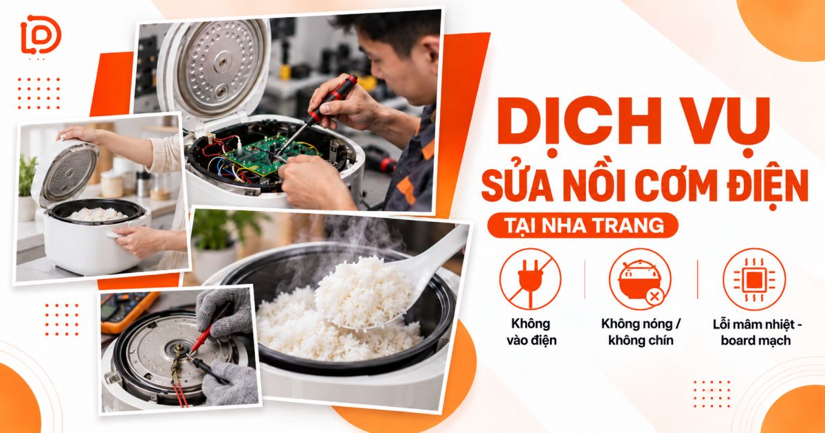Dịch vụ sửa nồi cơm điện tại Khánh Hòa