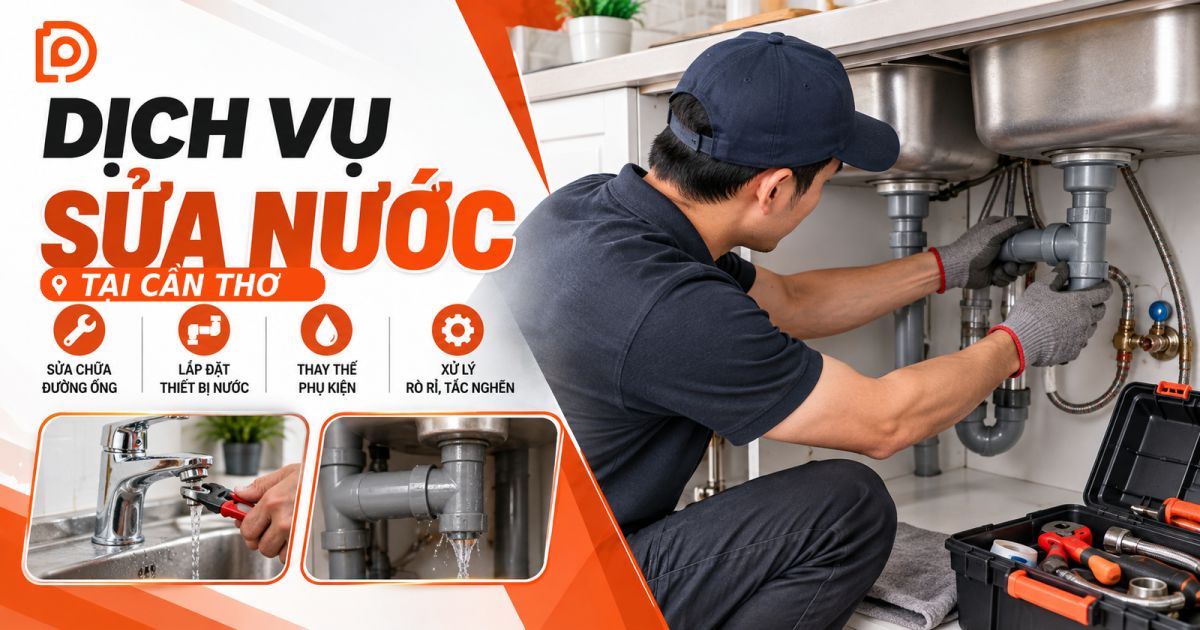 Dịch vụ sửa nước tại Cần Thơ