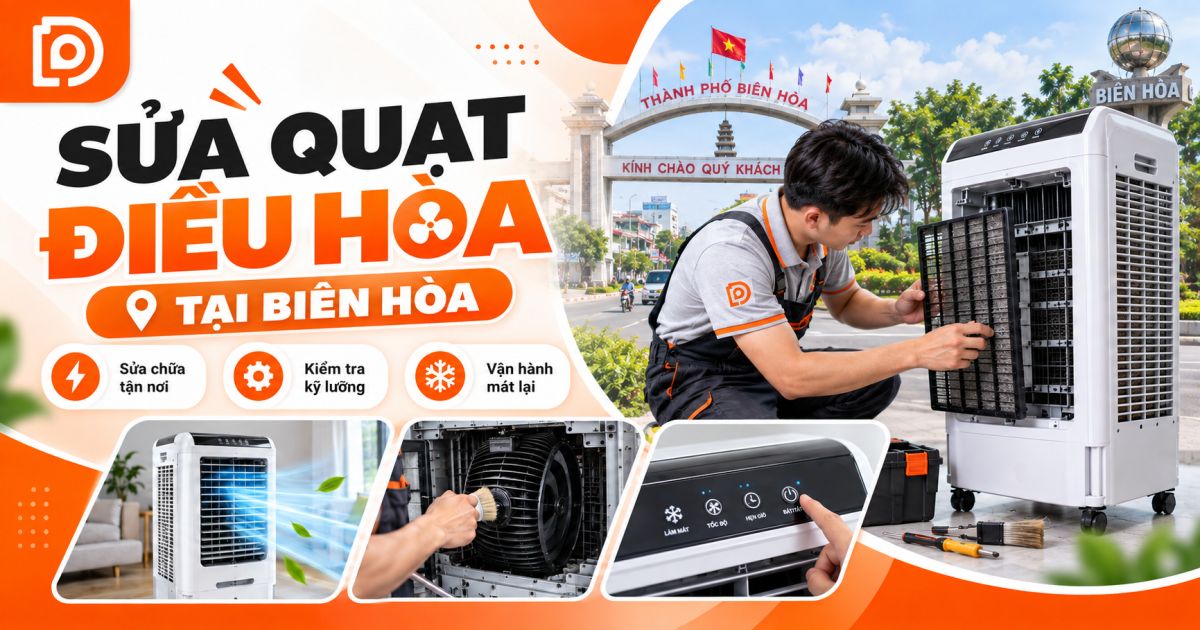 Dịch vụ sửa quạt điều hòa tại Đồng Nai
