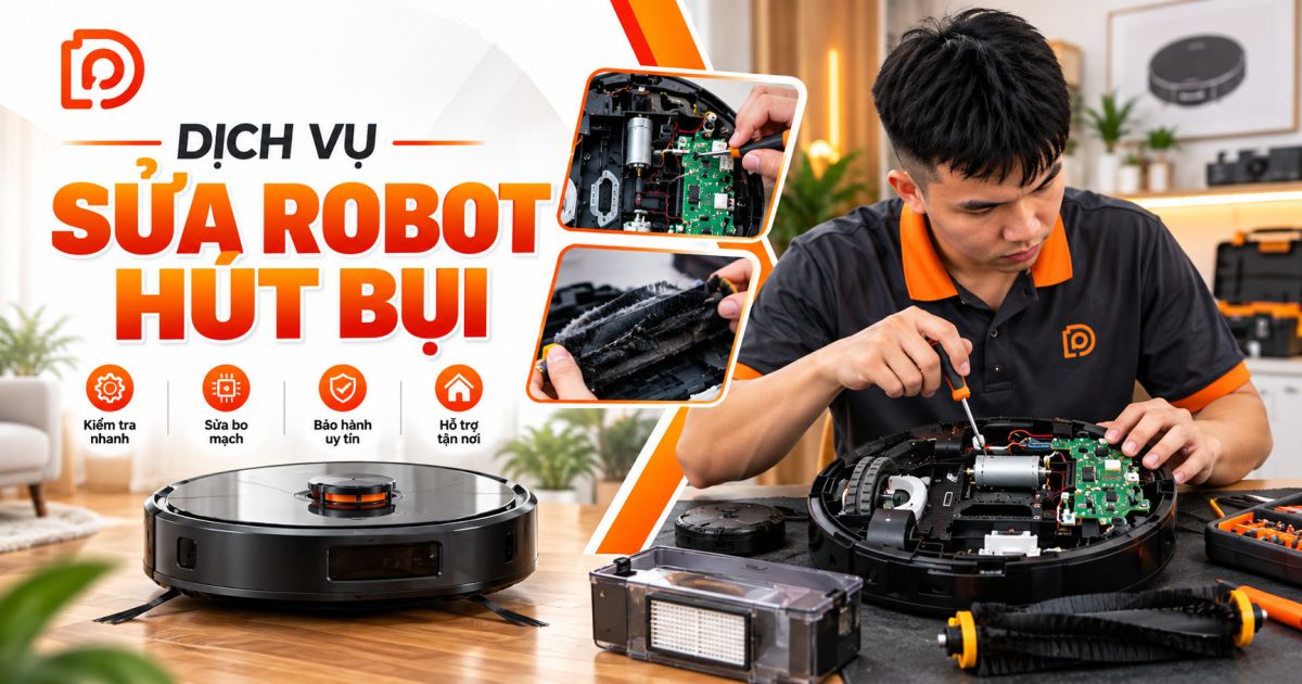 Sửa Robot hút bụi