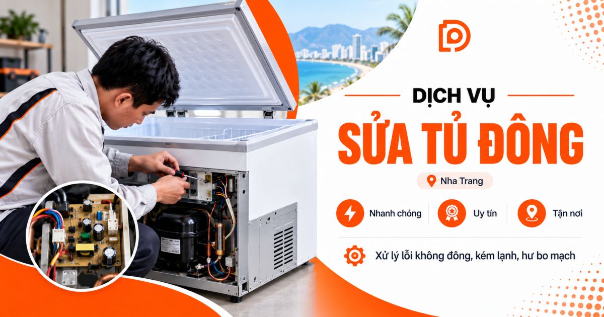 Dịch vụ sửa tủ đông tại Khánh Hòa