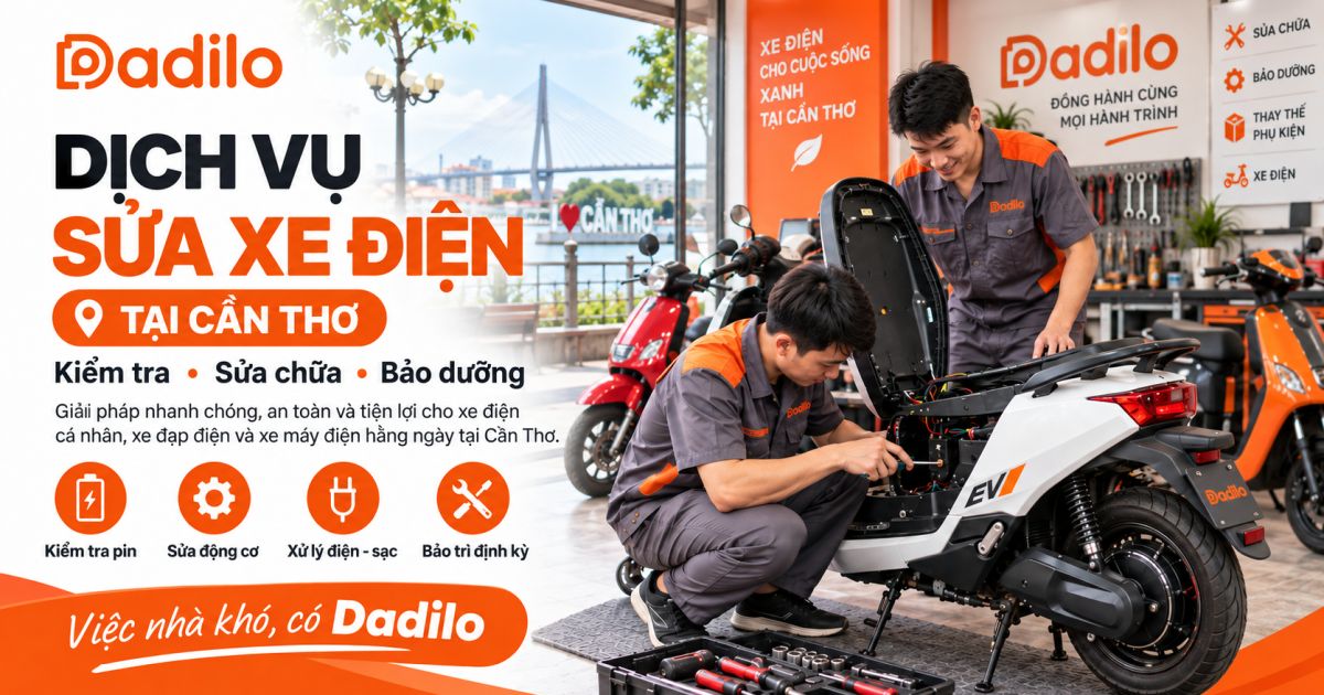 Dịch vụ sửa xe điện tại Cần Thơ