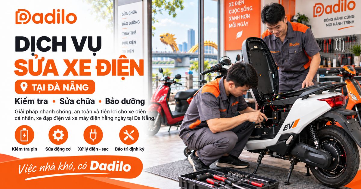 Dịch vụ sửa xe điện tại Đà Nẵng