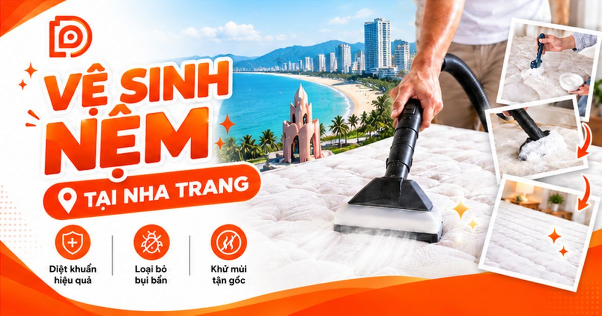 Dịch vụ vệ sinh Nệm tại Khánh Hòa