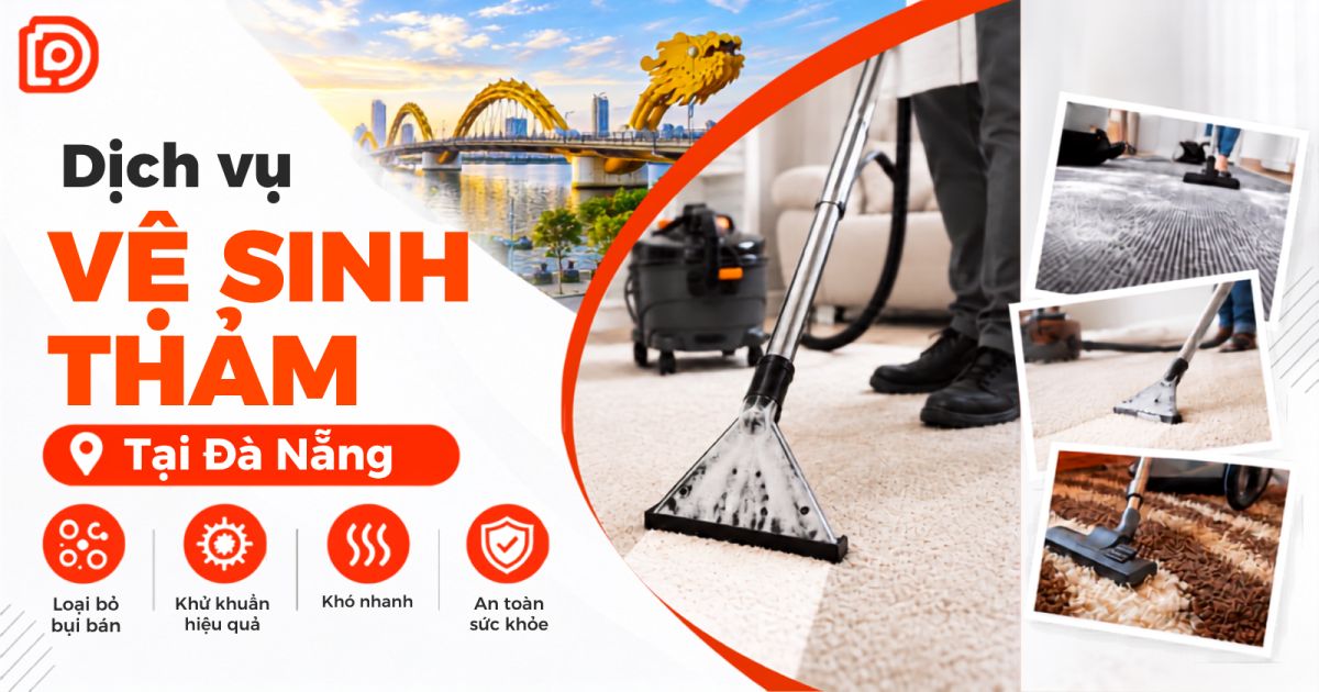 Dịch vụ vệ sinh Thảm tại Đà Nẵng