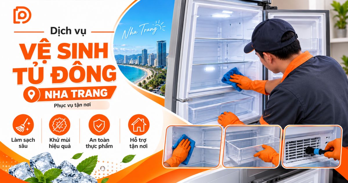 Dịch vụ vệ sinh tủ đông tại Khánh Hòa